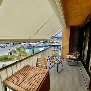  Appartamento Les Marines, 2min Plage, Accès Direct Port